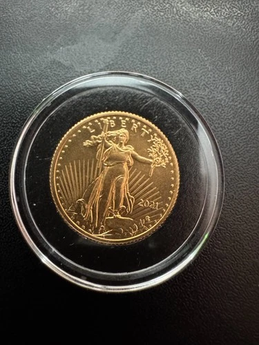 2021 $10 Type 1 American Gold Eagle 1/4 oz Brilliant Uncirculated