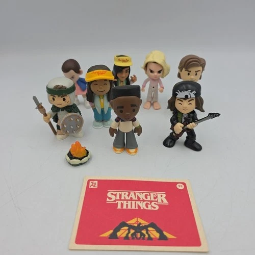 Funko Stranger Things Mystery Minis Vinyl Figures Lot Of 8 Netflix