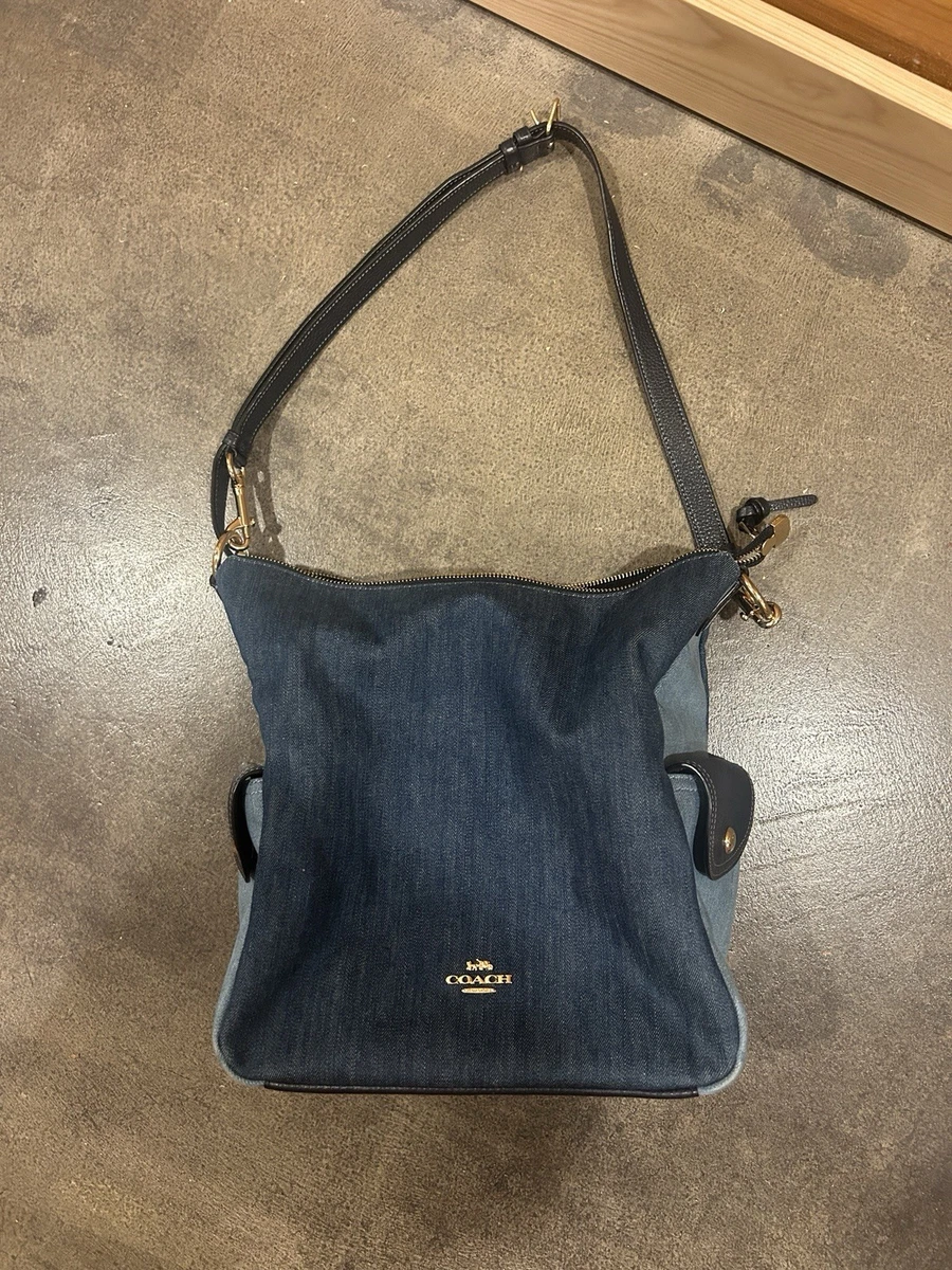 Coach Denim Exterior Bags & Handbags for Women for sale | eBay