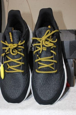 ADIDAS ''QUESTARSTRIKE'' Mens Size 10.5 Black Running Sneaker