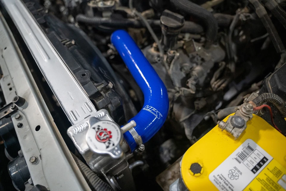 Kit de refrigerante de manguera de radiador de silicona negra HPS para 10-23 Lexus GX460 4,6 L J150 Foto 2 de 4