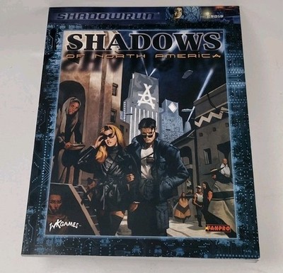 Shadows of North America 25015 Shadowrun 3rd Ed RPG Book 2nd Print FanPro 2004