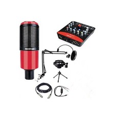ICON UPOD PRO USB Sound Card  PC-K320 Condenser Microphone  Mic Boom Arm