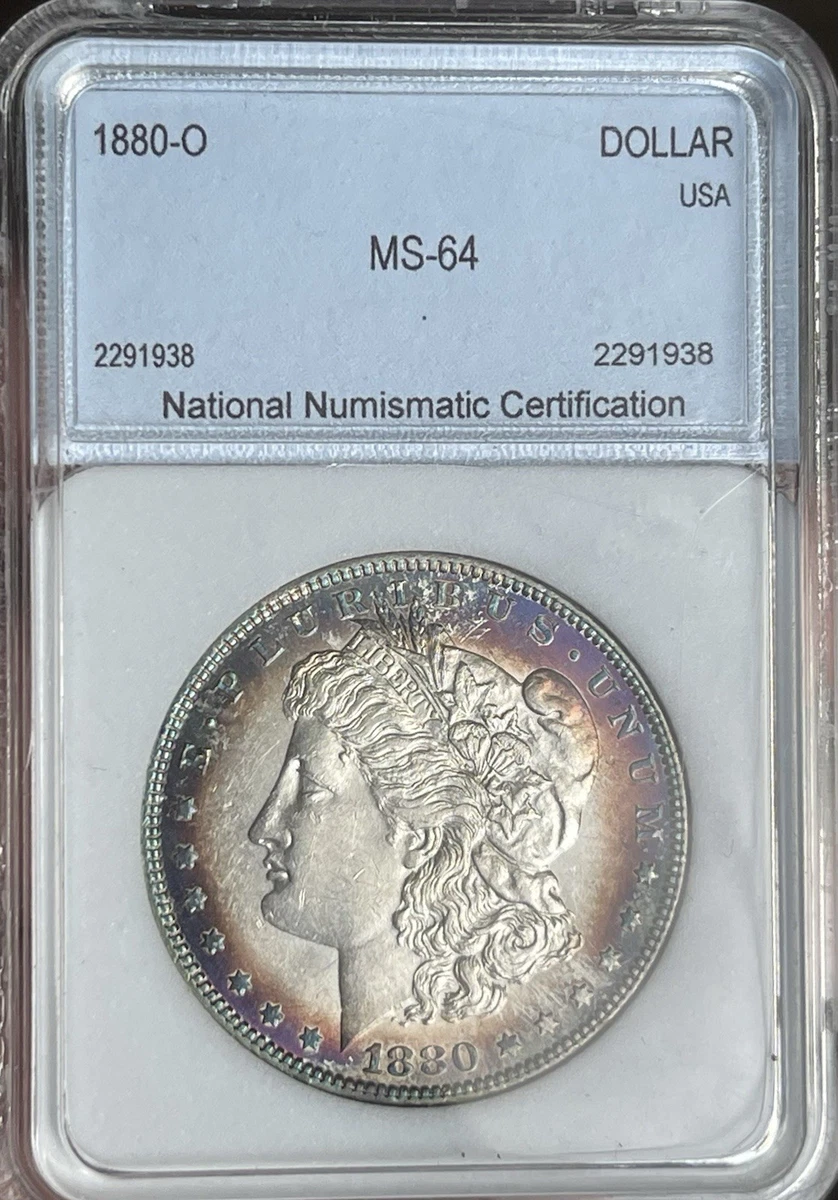 MS 64 Graded 1880 Year Morgan US Dollars (1878-1921) for sale | eBay