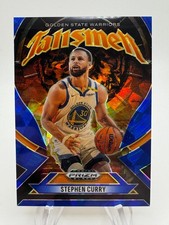 2024-25 Prizm Black STEPHEN CURRY Blue Cracked Ice Talismen /125 #7 Golden State