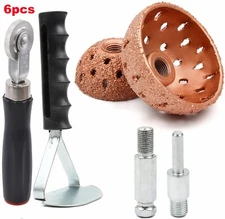 Tire Patche Tool Tire Patch Roller +Tire Buffer Wheel Grinding Head for Car Tire