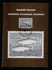 GRENLAND - 3 cartes postales avec coquillages saumon, poisson-chat et flétan sur cartes FDC. PR NEUF