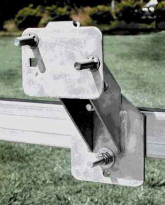 Tie Down Engineering 86098 Trailer Side Mt Spare Tire Carrier Galvanized