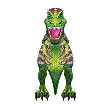 X-Kites, Deluxe Fiberglass Frame Durable Nylon Kite, 65" Tall T-Rex Dino