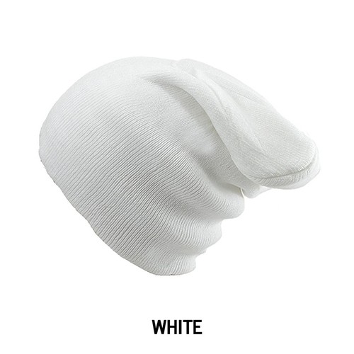 Beanie Hat Mens Ladies Knitted Wooly Winter Oversized Slouch Hat pop - Picture 9 of 35
