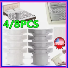 4/8PCS Lock Sheet Holders Keep Sheets Tight Heavy Duty Straps Fit All Mattresses