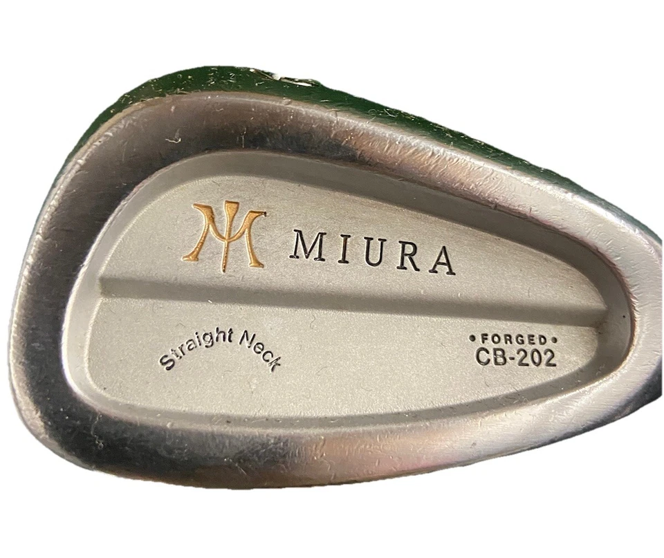 Miura Forjado CB-202 Cuello Recto 9 Hierro +0.5" Regular Acero 36.25" Bonito Club Derecha Foto 2 de 4