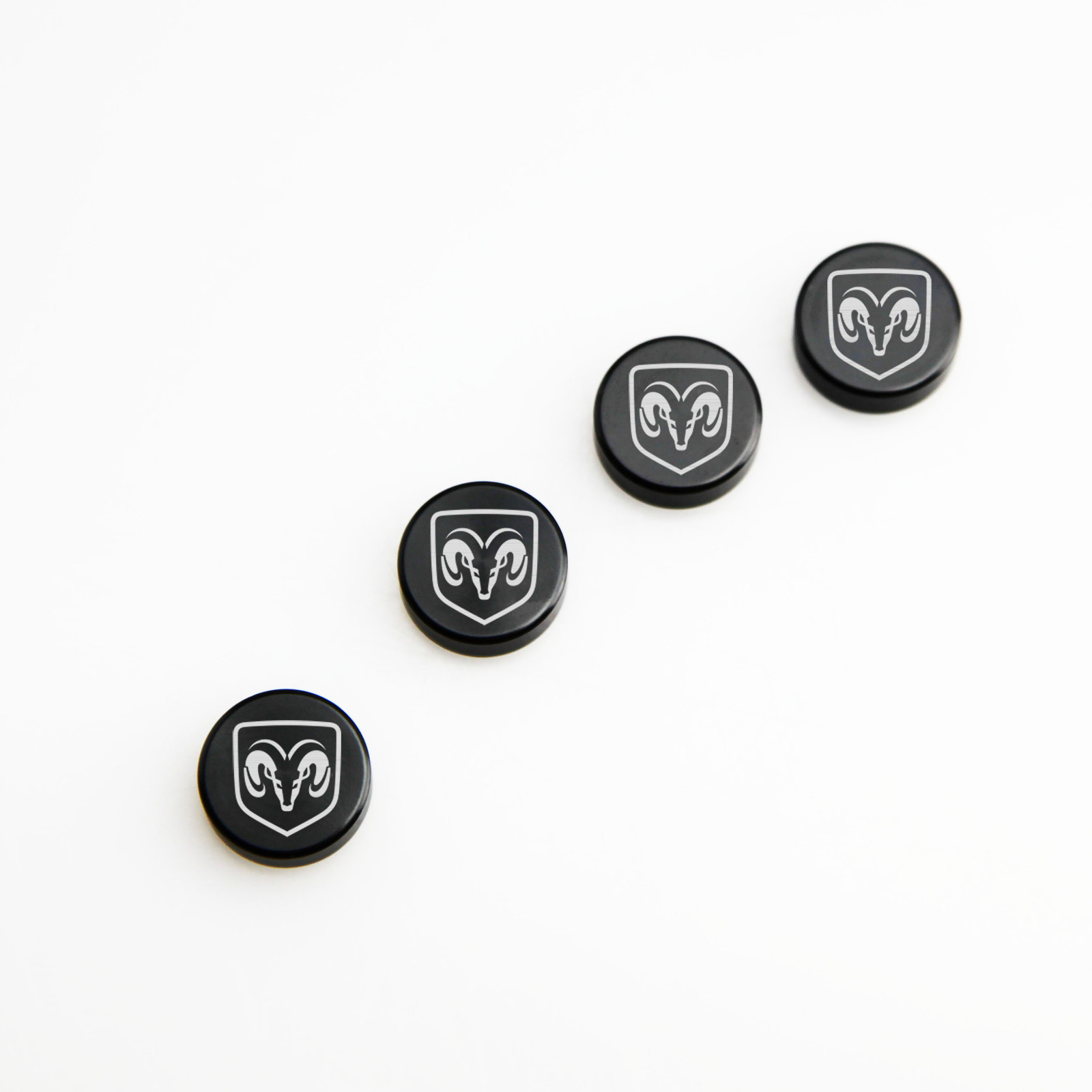 Front License Plate Bolts Laser Etched Black Aluminum 'L' Logo - Foto 10