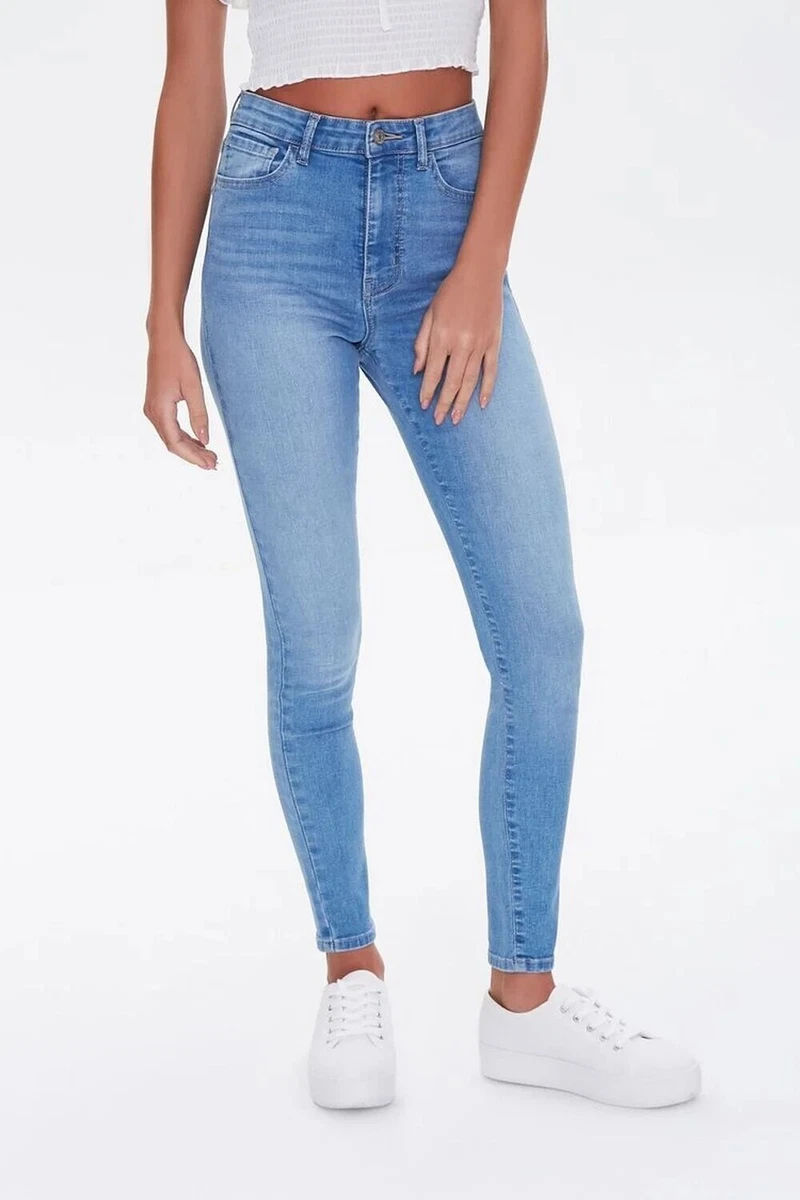 High waisted on sale jeans forever 21