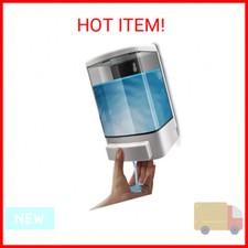 Soap Dispenser Wall Mount, 1000ML Commercial Manual Soap Dispenser Wall Mounted
