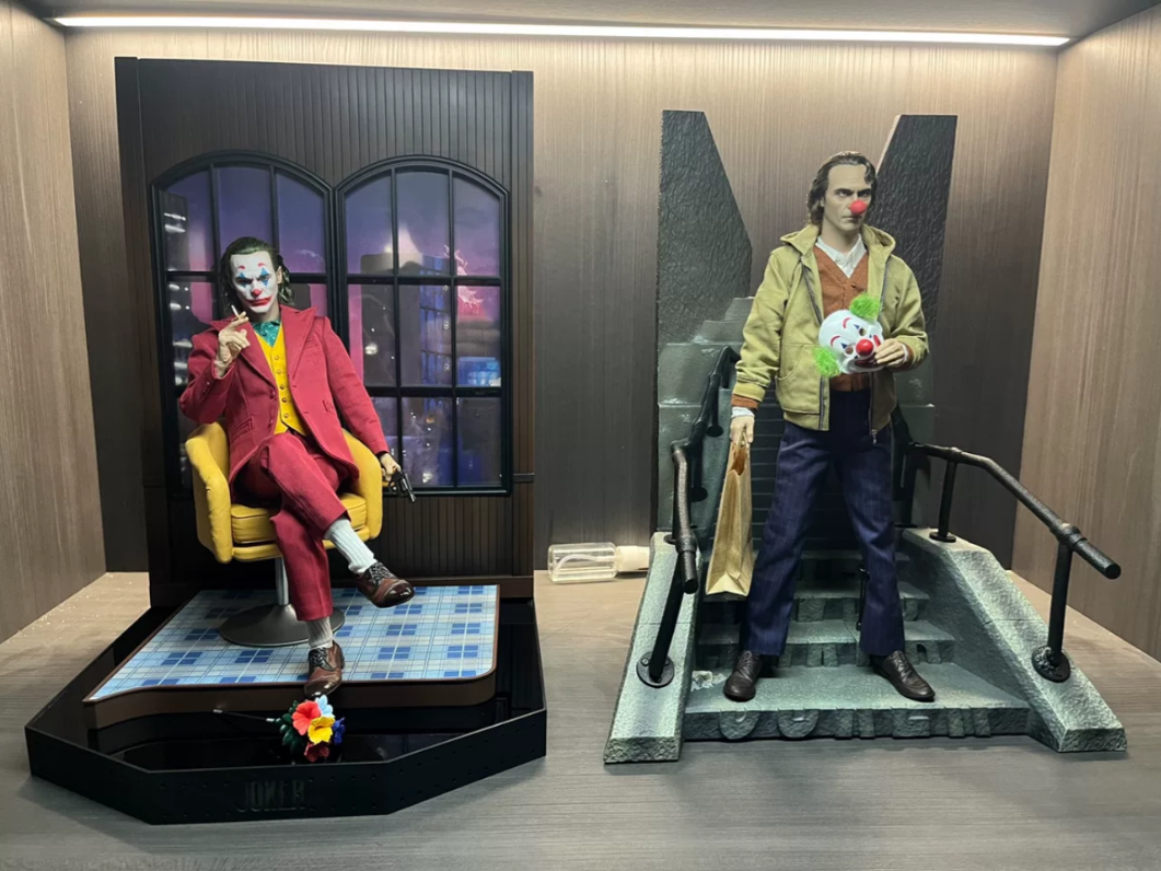 INART 1/6 ジョーカー アーサー フレック ＆ ジオラマセット INART 1/6 ジョーカー アーサー フレック ＆ ジオラマセット