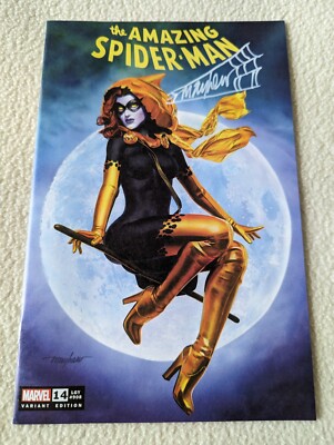 Amazing Spider-Man #14 (2022) Mike Mayhew Variant SIGNED w/ ''Thwip'' Remarque  