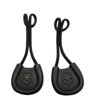 Replacement Zipper Pull Nylon Cord with Rubber Grip Lanyard Lot of 2