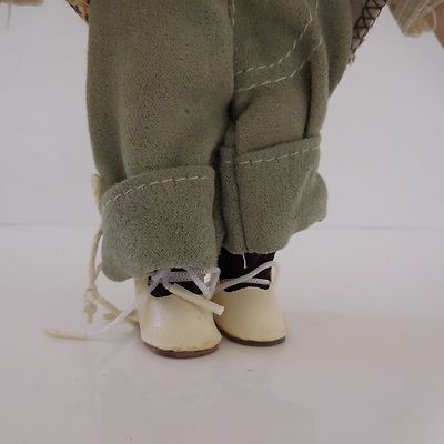 Poupée Miniature Mannequin Gavroche Celluloïd Vintage 21 Cm