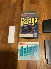 Galaga: Demons of Death (Nintendo NES, 1988) ) - Complete In Box!!!,