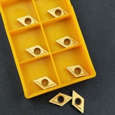10pcs DCMT070204 BP010 DCMT21.51 carbide inserts lathe turn tools For SDJCR/L