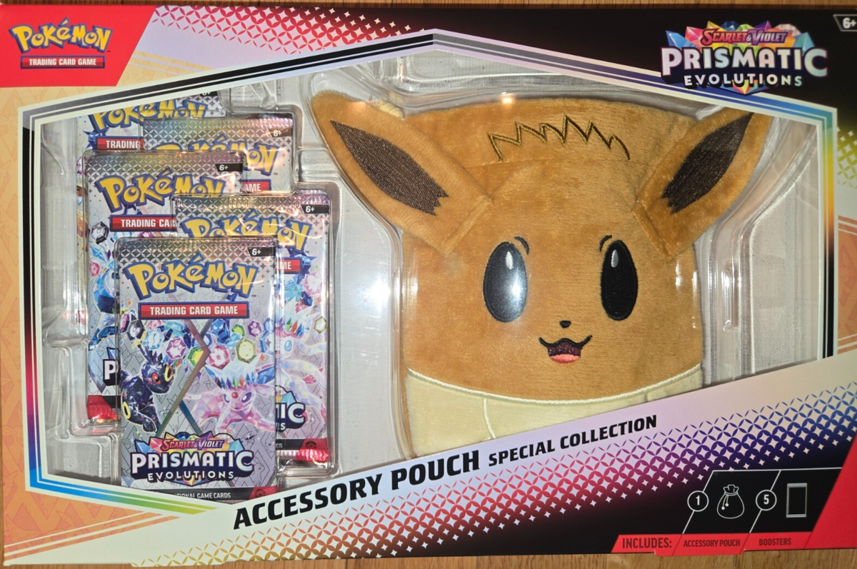 Prismatic Evolutions アクセサリーポーチセット Scarlet & Violet Prismatic Evolutions Accessory Pouch Special