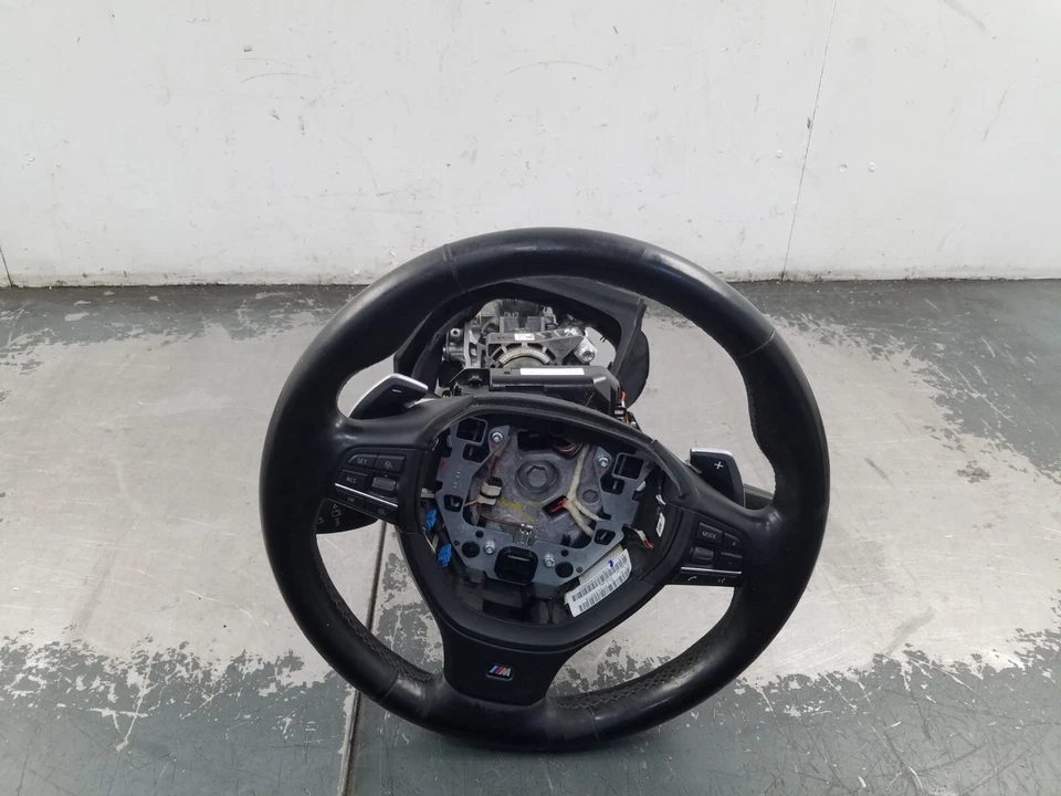 BMW M5 F10 2013 cuero volante/columna/paletas/llavero #3439 A9 Foto 3 de 4