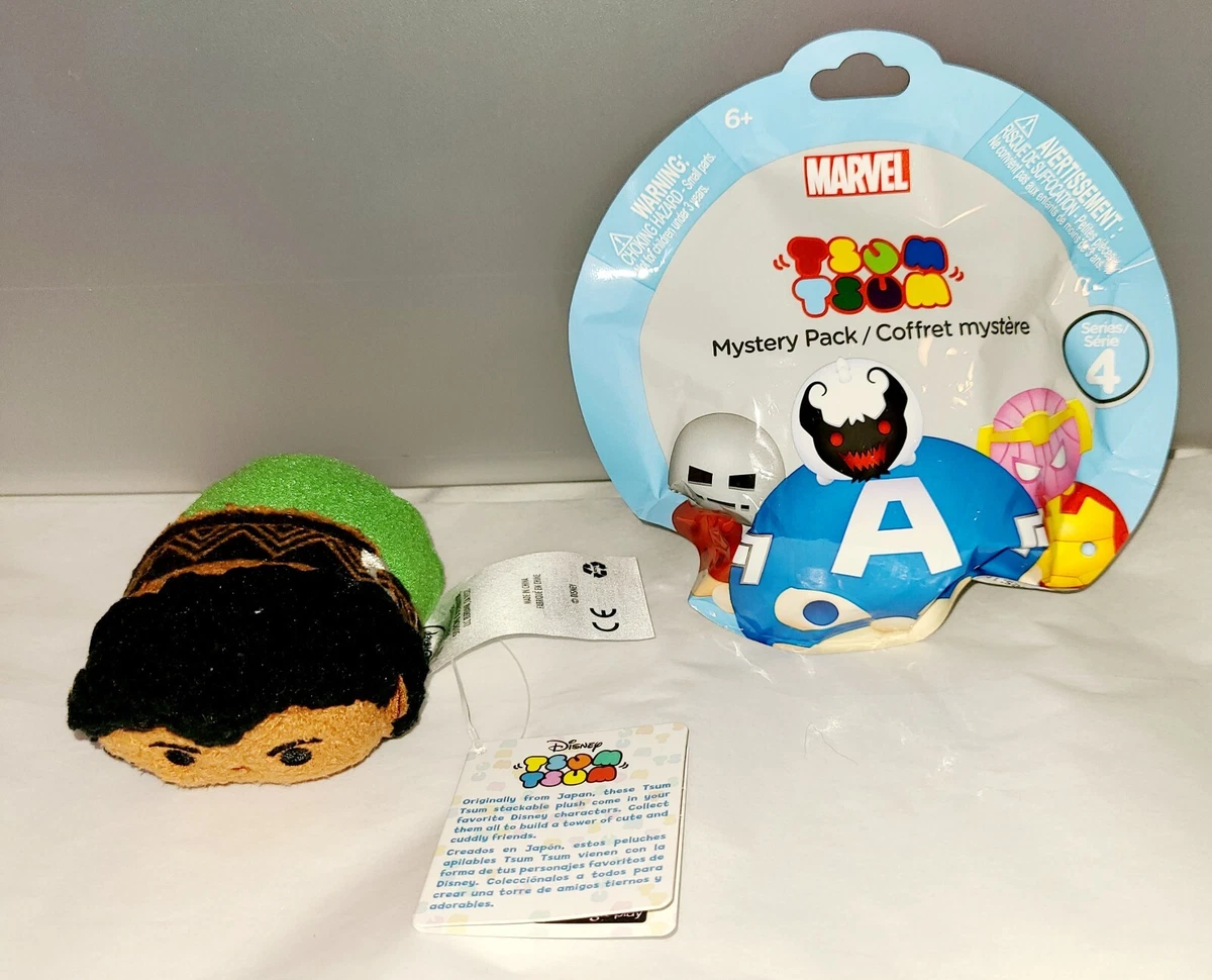 Disney Tsum Tsum Moana s Maui Plush and Marvel Mystery Pack Series