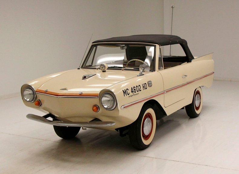 1964 Other Makes  1964 Amphicar Model 770 Beach Sand White/Triumph Herald 70ci Engine