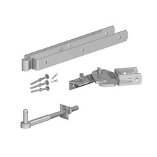 Gatemate Field Gate Self-Closing / Rising 180 Degrees Hinge Set With Rocker Plat