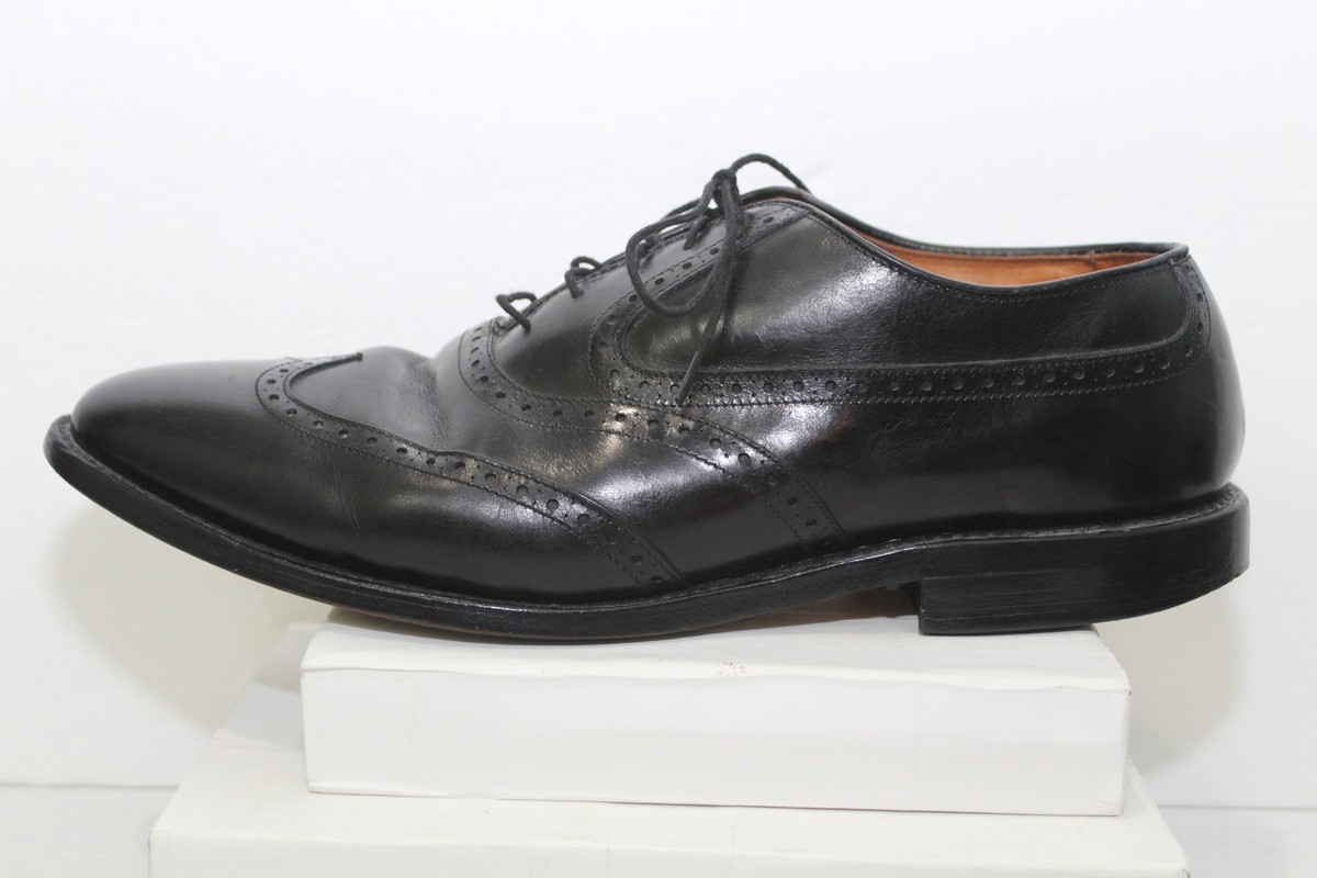 Allen Edmonds Birmingham Black Leather Oxford WingTip Dress  display picture 1