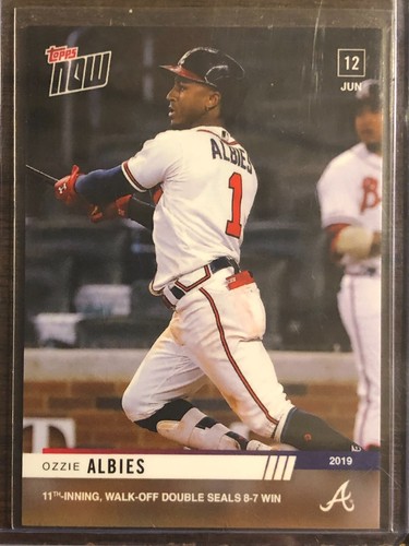 2019 Topps Now 369 Ozzie Albies