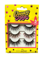 Kara Beauty 3D Faux Mink Eyelashes Queens Kus...