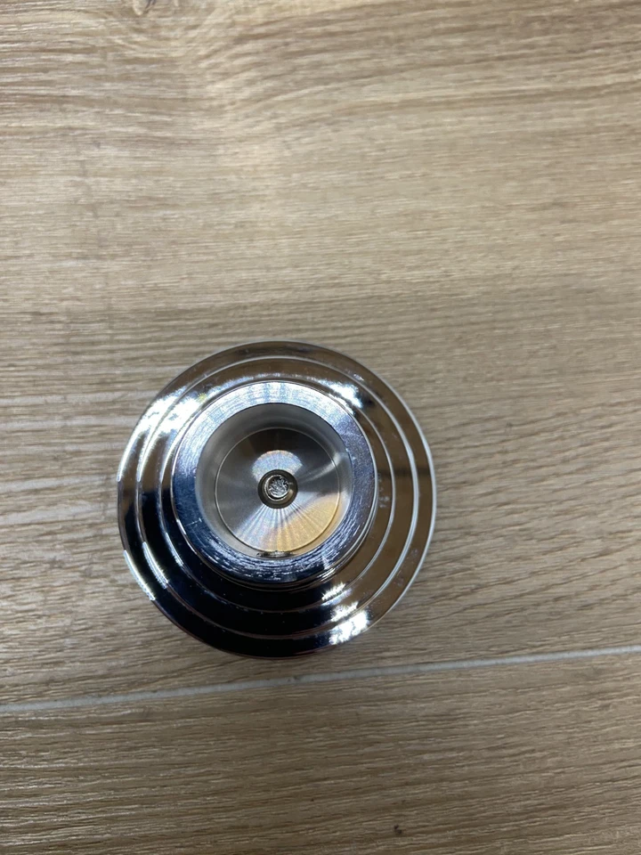 Base de barra de ducha de latón Kingston Brass SRP2711 Edenscape, cromo pulido Foto 3 de 4