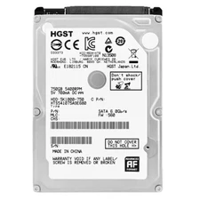 Hitachi HTS541075A9E680 750Gb 8Mb Cache 5400RPM SATA II 2.5" Inch Disk