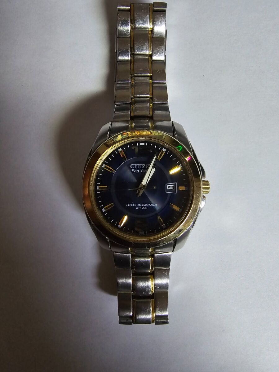 citizen eco-drive perpetual calendar WR200 | eBay citizen eco-drive perpetual calendar WR200 | eBay