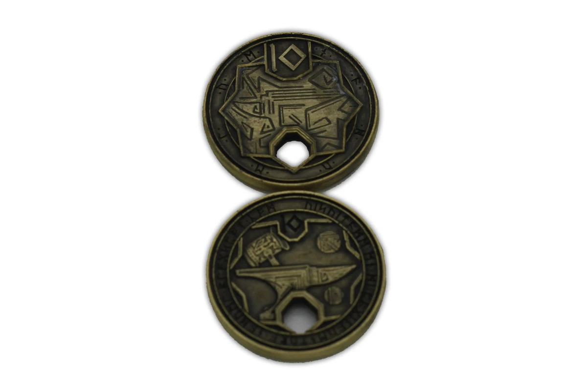 Adventure Coins – Dwarven Metal Coins Set of 10