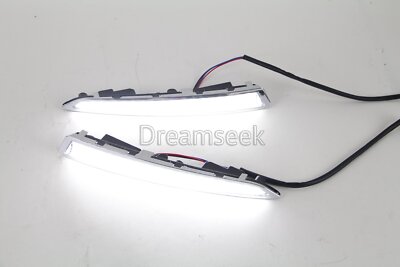 DRL For Ford Kuga Escape 2013 2014 2015 2016 LED Daytime Running Light Head Lamp