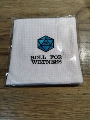Blau Tischplatte Brettspiel Geschirrtuch, lustige Würfel Küche Geschirrtuch RPG D&D Fans