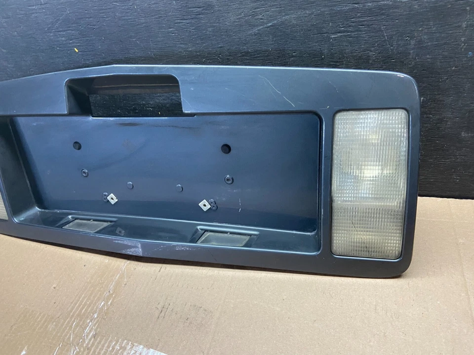 Cadillac SRX 2004-2009 panel maletero tapa respaldo matrícula A7137 OEM Foto 3 de 4