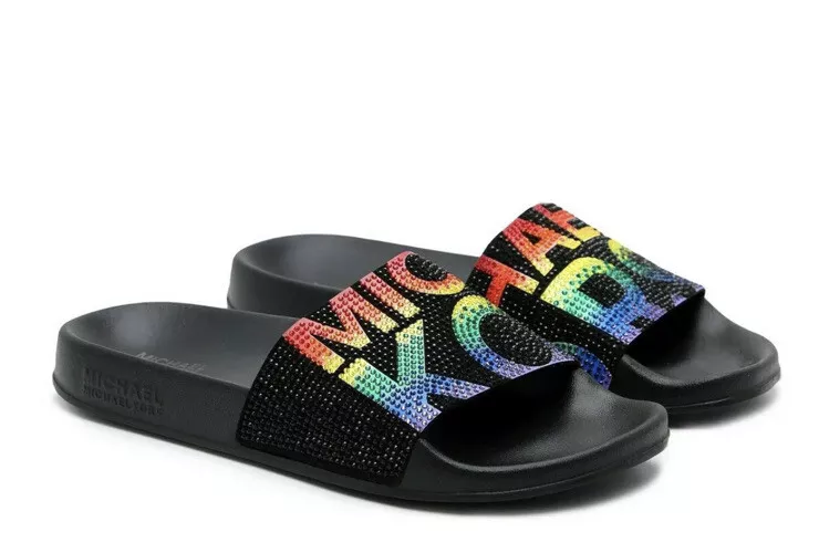 Michael kors pool slide deals sandals