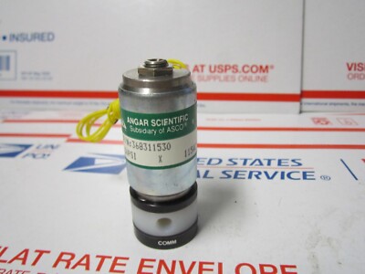 ASCO Angar Scientific Solenoid Valve  P/N 368232430  V/30psi  24V DC  NEW , S3