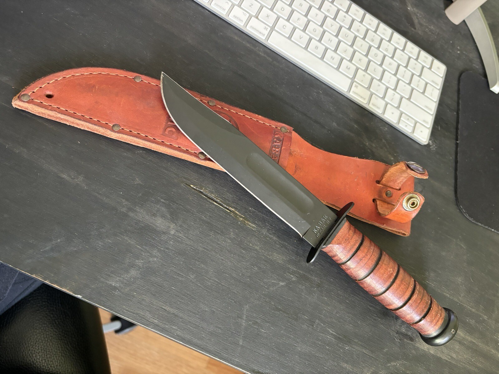 KABAR US Navy Straight Edge Knife 617717212253 eBay