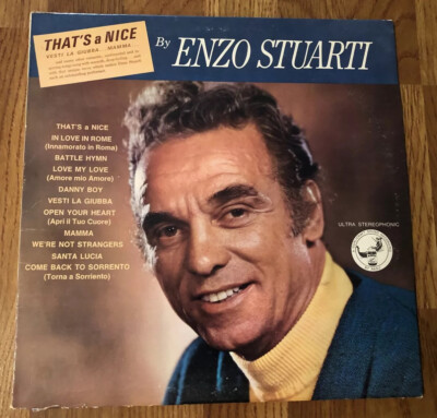 THATS A NICE Songs By Enzo Stuarti Vinyl 