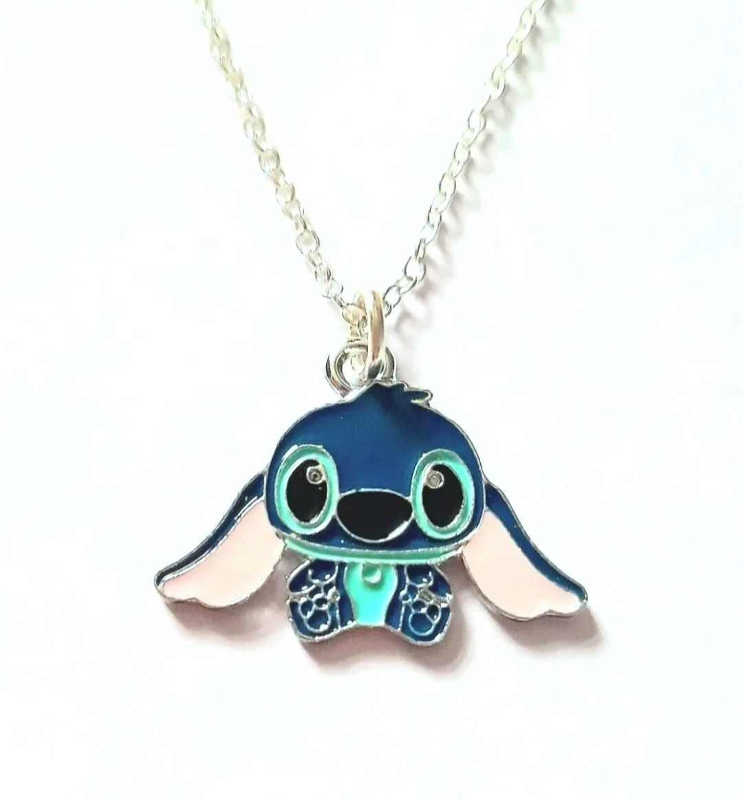 Cute Lilo and Stitch Charm Girls Kids Disney Pendant 18 Chain