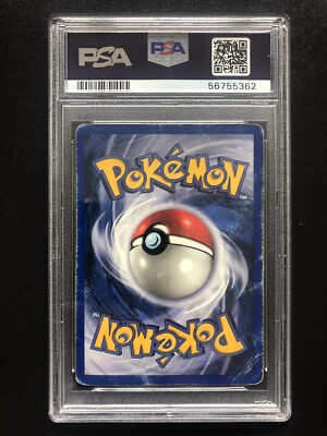 PSA 1 - Pokemon Red Cheeks Shadowless Pikachu - Base Set 58/102
