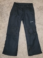 Arctix Style 1150 Lined Snow Ski Pants in Black Youth Large