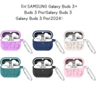 Silicone Case Cover for 2024 Galaxy Buds 3+/Pro/3/3 pro Wireless Earbuds