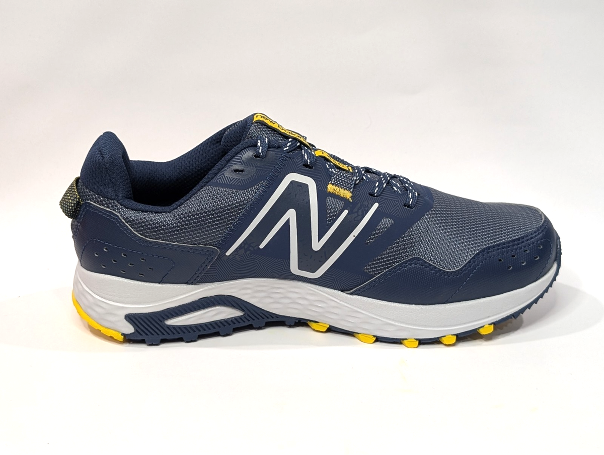 fresh foam new balance 410 navy yellow