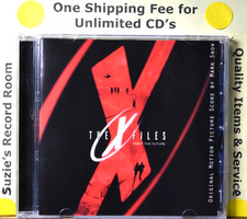 CD The X-Files Movie Motion Picture Film Soundtrack B EX NICE COPY -Coupons 